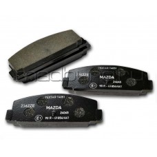 Колодки тормозные задние М6